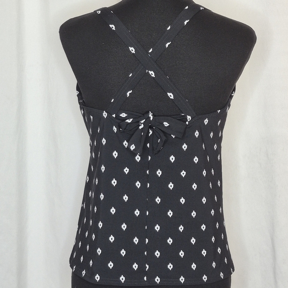 Lands' End DDD-Cup Underwire Square Neck Cross Back Tankini Swim Top - Sz 10 DDD - Picture 4 of 10